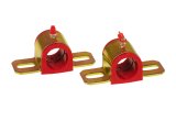 Prothane Universal Greasable Sway Bar Bushings - 32MM - Type B Bracket - Red thumbnail 2