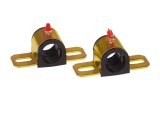 Prothane Universal Greasable Sway Bar Bushings - 32MM - Type B Bracket - Black thumbnail 2