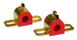 Prothane Universal 90 Deg Greasable Sway Bar Bushings - 13/16in - Type B Bracket - Red thumbnail 1