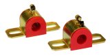 Prothane Universal 90 Deg Greasable Sway Bar Bushings - 13/16in - Type B Bracket - Red thumbnail 2