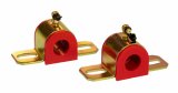 Prothane Universal 90 Deg Greasable Sway Bar Bushings - 7/8in - Type B Bracket - Red thumbnail 2