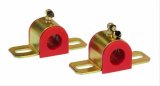 Prothane Universal 90 Deg Greasable Sway Bar Bushings - 15/16in - Type B Bracket - Red thumbnail 1