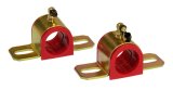 Prothane Universal 90 Deg Greasable Sway Bar Bushings - 1 5/16in - Type B Bracket - Red thumbnail 2
