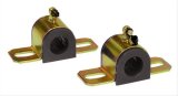 Prothane Universal 90 Deg Greasable Sway Bar Bushings - 25MM - Type B Bracket - Black thumbnail 1