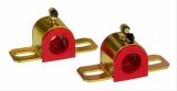 Prothane Universal 90 Deg Greasable Sway Bar Bushings - 27MM - Type B Bracket - Red thumbnail 1