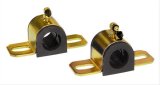 Prothane Universal 90 Deg Greasable Sway Bar Bushings - 28MM - Type B Bracket - Black thumbnail 1
