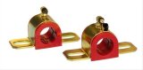 Prothane Universal 90 Deg Greasable Sway Bar Bushings - 29MM - Type B Bracket - Red thumbnail 1