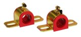 Prothane Universal 90 Deg Greasable Sway Bar Bushings - 30MM - Type B Bracket - Red thumbnail 2
