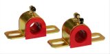 Prothane Universal 90 Deg Greasable Sway Bar Bushings - 1 1/16in - Type B Bracket - Red thumbnail 1