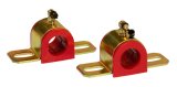 Prothane Universal 90 Deg Greasable Sway Bar Bushings - 1 1/16in - Type B Bracket - Red thumbnail 2