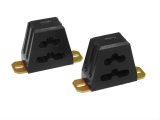Prothane Universal Bump Stop 3 1/2 Multi-Mount - Black thumbnail 1