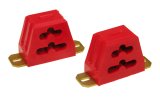 Prothane Universal Bump Stop 4 Multi-Mount - Red thumbnail 2