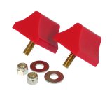 Prothane Universal Bump Stop 1 1/2X2X1 3/4 Wedge - Red thumbnail 1