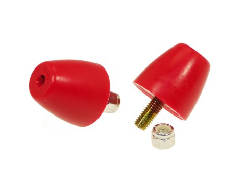 Prothane Universal Bump Stop 1 9/16X1 5/8 Cone - Red thumbnail 2