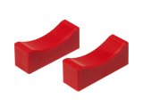 Prothane Universal Jack/Stand Pads (Fits 1.125 x 4.0 Heads) - Red thumbnail 2