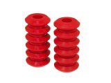 Prothane Universal Coil Spring Inserts - 7.5in High - Red thumbnail 2