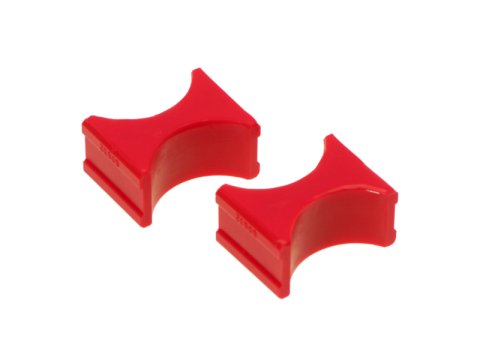 Prothane Universal Shock Reservoir Mounts - 2.0/2.0 Diameter - Red thumbnail 1