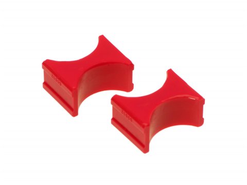 Prothane Universal Shock Reservoir Mounts - 2.0/2.0 Diameter - Red thumbnail 2