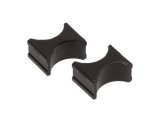 Prothane Universal Shock Reservoir Mounts - 2.0/2.0 Diameter - Black thumbnail 2