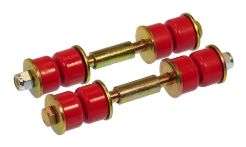 Prothane Universal End Link Set - 3in Mounting Length - Red thumbnail 4