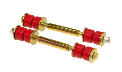 Prothane Universal End Link Set - 4 1/2in Mounting Length - Red thumbnail 3