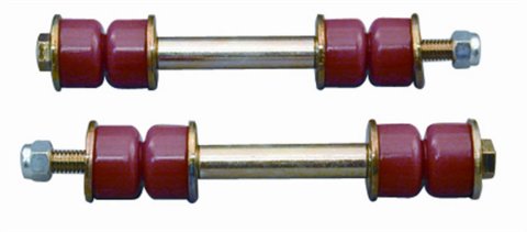 Prothane Universal End Link Set - 4 1/2in Mounting Length - Red thumbnail 4