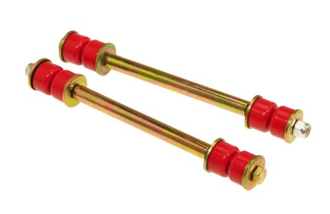 Prothane Universal End Link Set - 7 3/8in Mounting Length - Red thumbnail 3