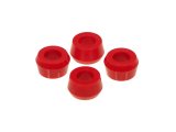 Prothane Universal Shock Bushings - Large Hourglass - 3/4 ID - Red thumbnail 1