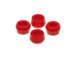 Prothane Universal Shock Bushings - Large Hourglass - 3/4 ID - Red thumbnail 2