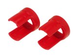 Prothane 93-98 VW Golf / Jetta III Rear Axle Inserts - Red thumbnail 1