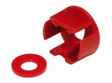 Prothane 85-92 VW Golf / Jetta II Rear Motor Mount - Red thumbnail 1