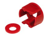 Prothane 85-92 VW Golf / Jetta II Rear Motor Mount - Red thumbnail 2