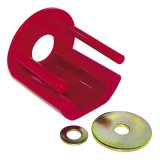 Prothane 06+ VW Golf V Lower Motor Mount Insert - Red thumbnail 1