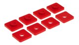 Prothane 63-74.5 MG MGB Front Crossmember Mounts - Red thumbnail 2