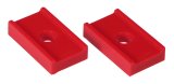 Prothane 63-73 MG MGB Gearbox Steady Rod Pad Kit - Red thumbnail 1