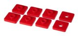 Prothane 74.5-80 MG MGB Front Crossmember Mounts - Red thumbnail 1