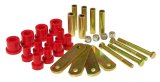 Prothane 68-72 Chrysler A Body HD Spring & Shackles Bushings - Red thumbnail 1