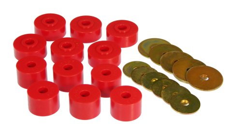Prothane 79-87 Datsun D50 Body Mount - Red thumbnail 2