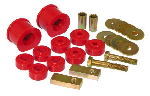 Prothane 76-89 Chrysler Front Sway Bar Bushings - 1in - Red thumbnail 2
