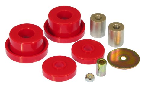 Prothane Dodge LX Front Diff Carrier/Support Bushings - Red thumbnail 1