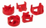 Prothane 95-99 Dodge Neon 3 Mount Kit - Soft - Red thumbnail 2