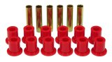 Prothane 67-77 Ford F250 4wd Front Spring & Shackle Bushings - Red thumbnail 2