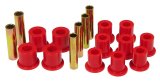 Prothane 77-79 Ford F250 4wd Front Spring & Shackle Bushings - Red thumbnail 1