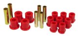 Prothane 80-97 Ford (w/ Molded Shackles) Spring Bushings - Red thumbnail 2