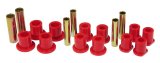 Prothane 92-98 Ford E250/350 Van 2wd Rear Spring & Shackle Bushings - Red thumbnail 1