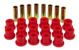 Prothane 68-72 Ford F100/150 2wd Rear Spring & Shackle Bushings - Red thumbnail 1