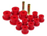 Prothane 64-65 Ford Mustang Rear Spring & 9/16in Shackle Bushings - Red thumbnail 2