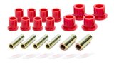 Prothane 04-06 Ford F150 Rear Leaf Spring Bushings - Red thumbnail 3