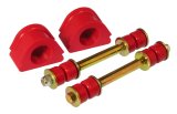 Prothane 97-02 Ford Expedition 4wd Front Sway Bar Bushings - 33mm - Red thumbnail 1