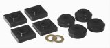 Prothane 76 & Earlier Ford F150/250 Transfer Case Mounts - Black thumbnail 1